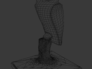 baykuş heykeli 3D Model