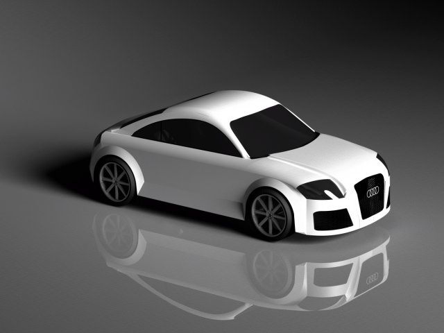 audi tt Modello 3D .c4d .max .obj .3ds .fbx .stl .blend 