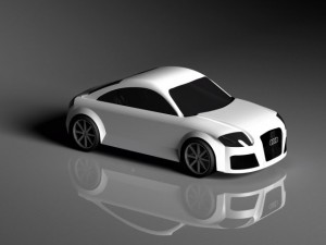 audi tt Modello 3D