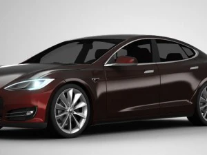 модель тесла с 2015 года 3D Модель