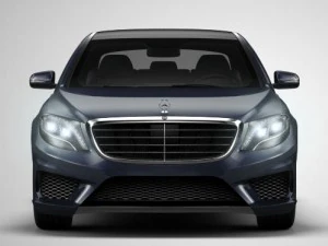 mercedes-benz s-class w222 amg 2014р 3D Модель