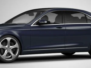 mercedes-benz s-class w222 amg 2014р 3D Модель