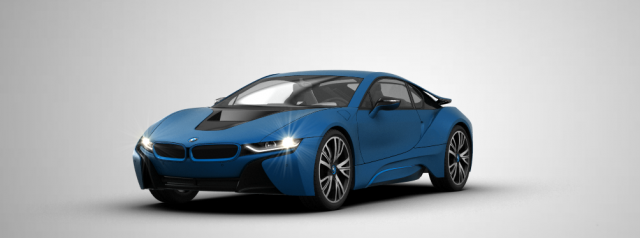 bmw i8 coupe 2015 Model 3D .c4d .max .obj .3ds .fbx .stl .blend