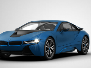 bmw i8 coupe 2015 3D Модель