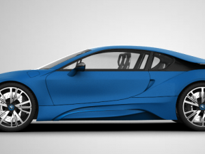 bmw i8 coupe 2015 Model 3D
