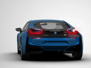 bmw i8 coupe 2015 3D Model