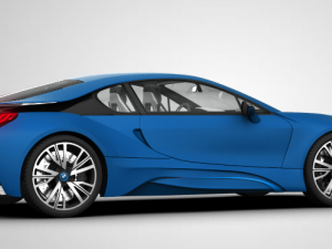 bmw i8 coupe 2015 Model 3D