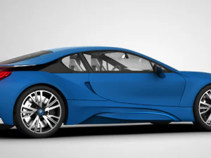bmw i8 coupe 2015 3D Model