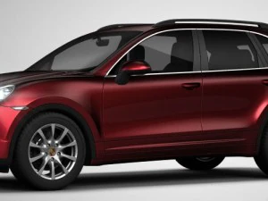 porsche cayenne turbo 3D Model