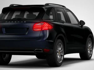 porsche cayenne turbo 3D Model
