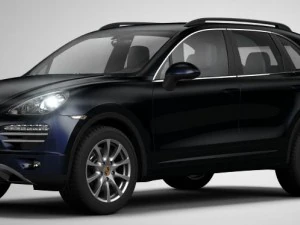 porsche cayenne turbo 3D Model