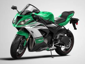 kawasaki ninja zx6r 2015 Modelo 3D