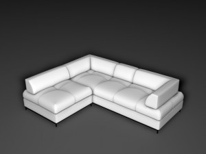 sofa luxury Modèle 3D