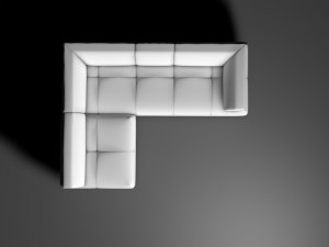 sofa luxury Modèle 3D