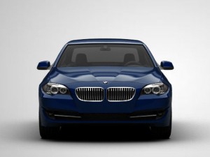 bmw 5 series f10 sedan Model 3D