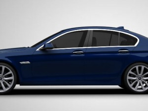 bmw 5 series f10 sedan Model 3D