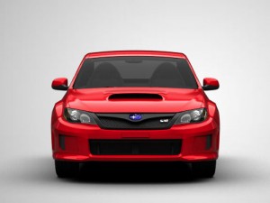 subaru wrx 3Dモデル