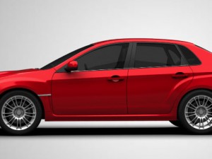 subaru wrx 3Dモデル