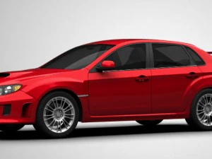 subaru wrx 3D Model