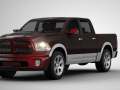 dodge ram 1500 laramie crew cab 3D Модель
