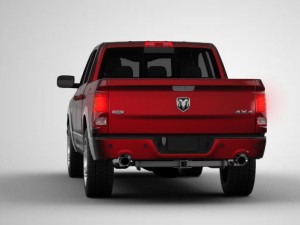 dodge ram 1500 laramie crew cab Modelo 3D