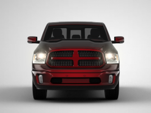 dodge ram 1500 laramie crew cab Modelo 3D