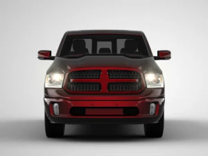 dodge ram 1500 laramie crew cab 3D Model