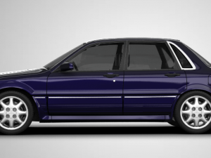 mitsubishi galant vr4 hq 3D Модель
