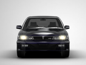 mitsubishi galant vr4 hq 3D Модель