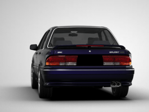 mitsubishi galant vr4 hq 3D Модель