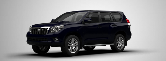 toyota land cruiser prado j150 5-door 3D 模型 .c4d .max .obj .3ds .fbx .stl .blend 