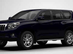 toyota land cruiser prado j150 5-door 3D Модель