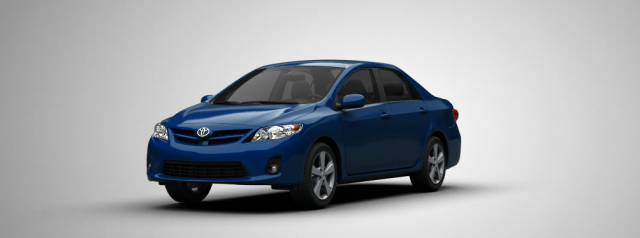 toyota corolla e140 sedan 3D Model .c4d .max .obj .3ds .fbx .stl .blend 