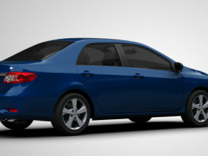 toyota corolla e140 sedan 3D Model