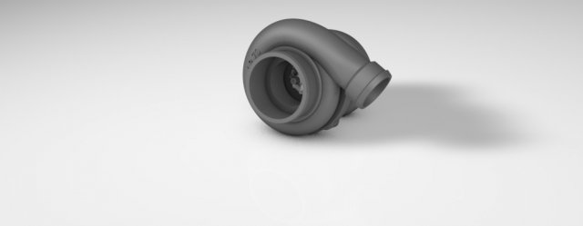 turbine turbocharging 3D Model .c4d .max .obj .3ds .fbx .stl .blend 