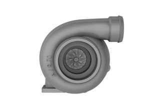turbine turbocharging 3D Model