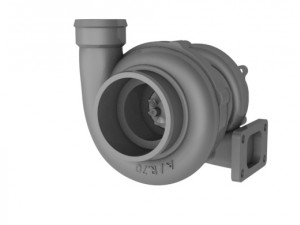 turbine turbocharging 3D Model