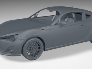 toyota gt 86 3D Model
