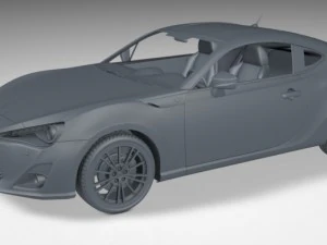 toyota gt 86 3D Model