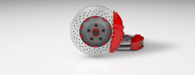 brake disk 3D Model .c4d .max .obj .3ds .fbx .stl .blend 