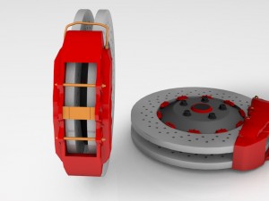 brake disk 3D Model