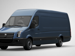 volkswagen crafter 3D Модель
