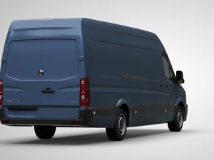 volkswagen crafter 3Dモデル