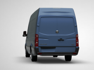 volkswagen crafter 3Dモデル