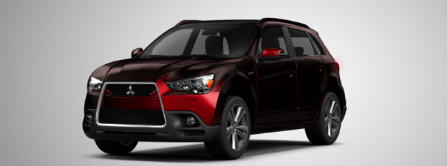 mitsubishi asx Modèle 3D .c4d .max .obj .3ds .fbx .stl .blend 