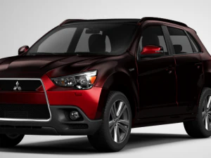 mitsubishi asx Modèle 3D