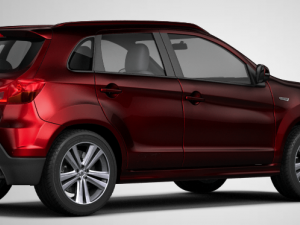 mitsubishi asx Modèle 3D