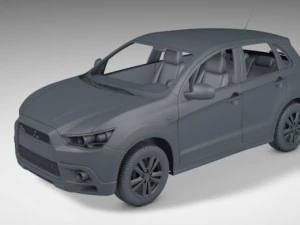 mitsubishi asx 3D Model