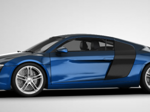 audi r8 Modèle 3D