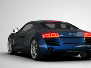 audi r8 3D Model